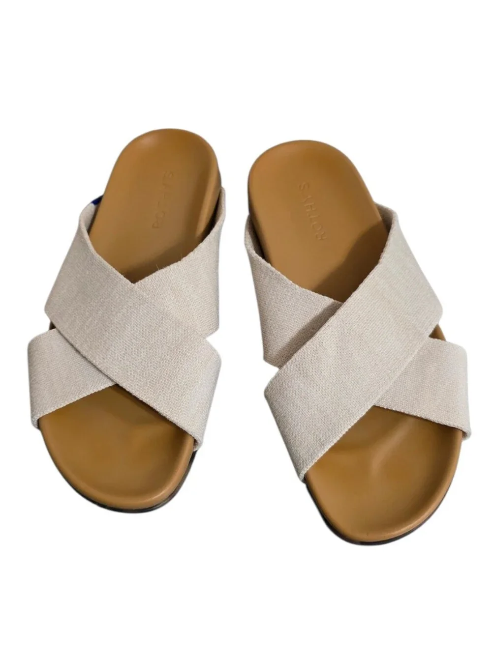 Rothy's The Weekend Slide in Oat Size 8